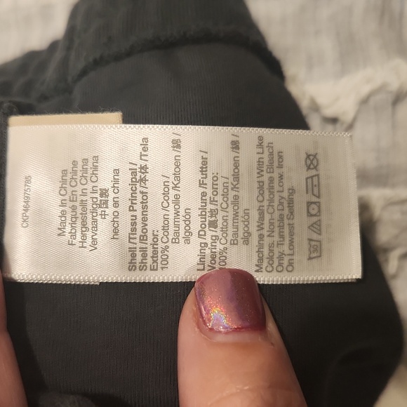 Hunter green Madewell "make weekends longer" bra top size L! - Picture 4 of 12